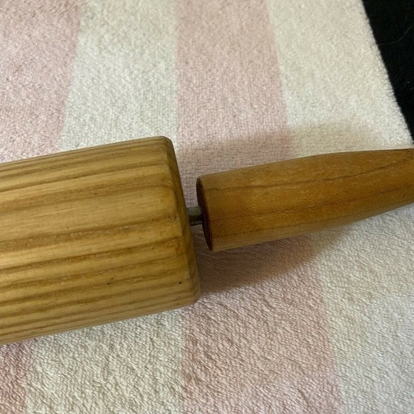 Vintage Antique Wooden Rolling Pin - Picture 8 of 10